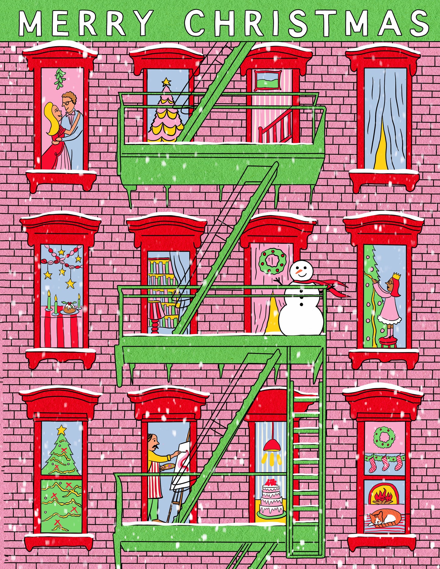 Christmas in New York Card