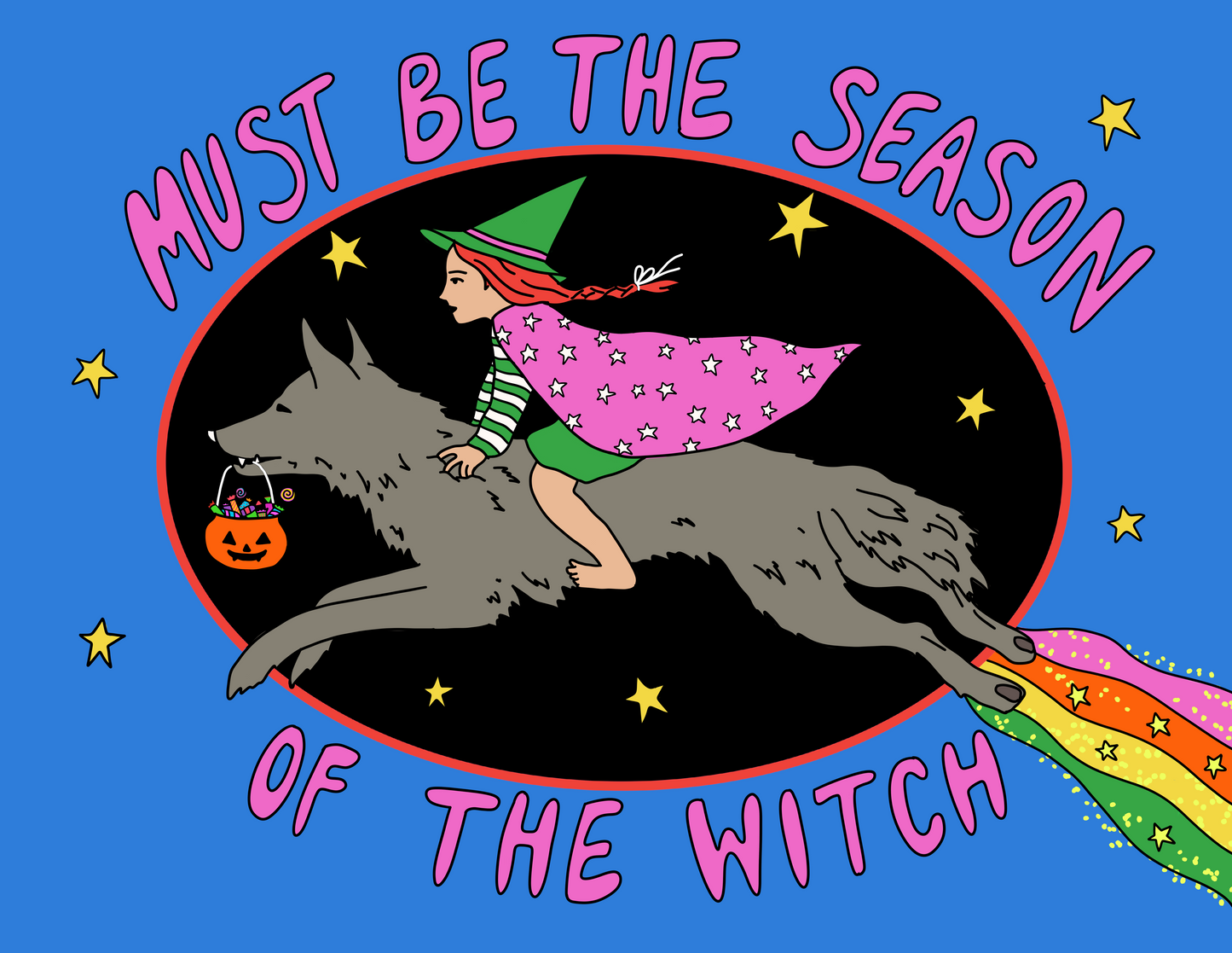 Season of the Witch Greeting Card