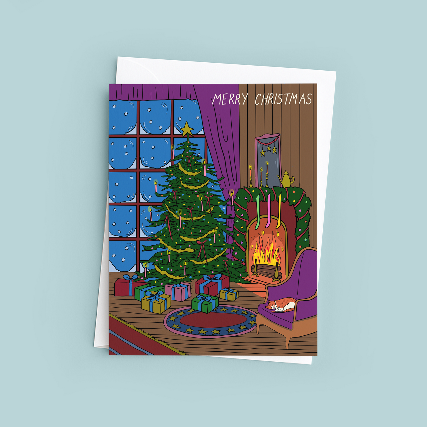 Cozy Christmas Card