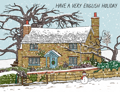 English Holiday Card