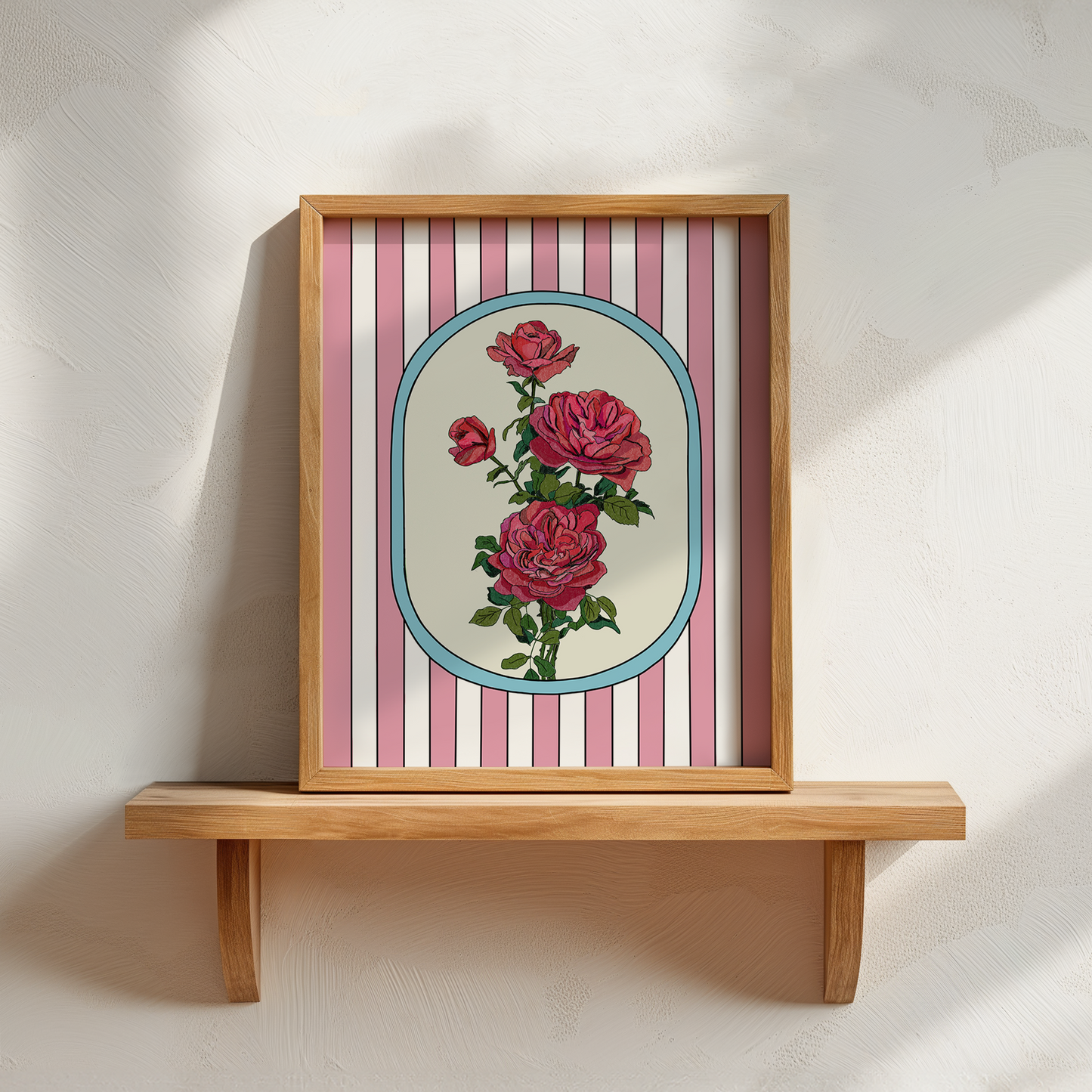 Rose Flower Art Print