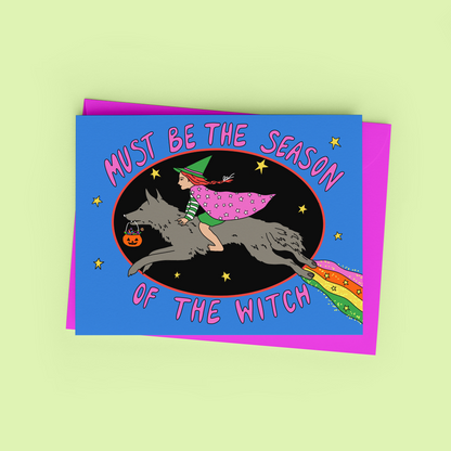 Season of the Witch Greeting Card