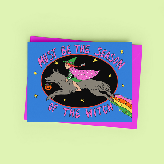 Season of the Witch Greeting Card