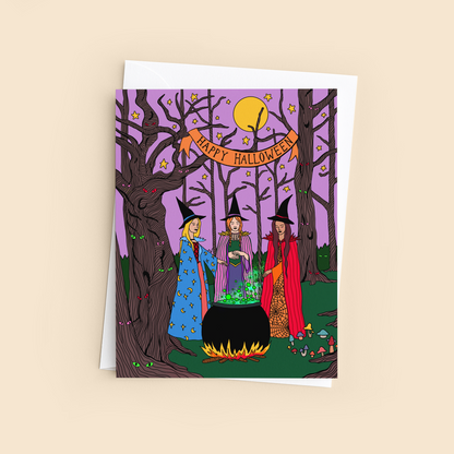 Toil and Trouble Greeting Card
