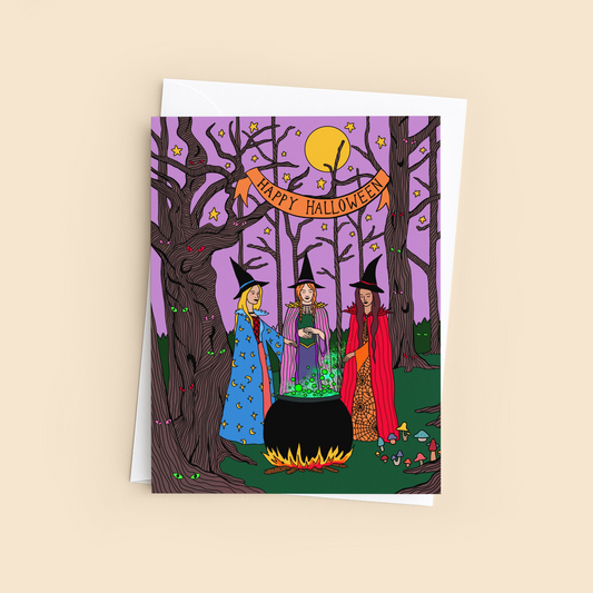 Toil and Trouble Greeting Card